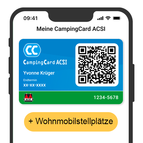 CampingCard ACSI Digital & Stellplatzführer