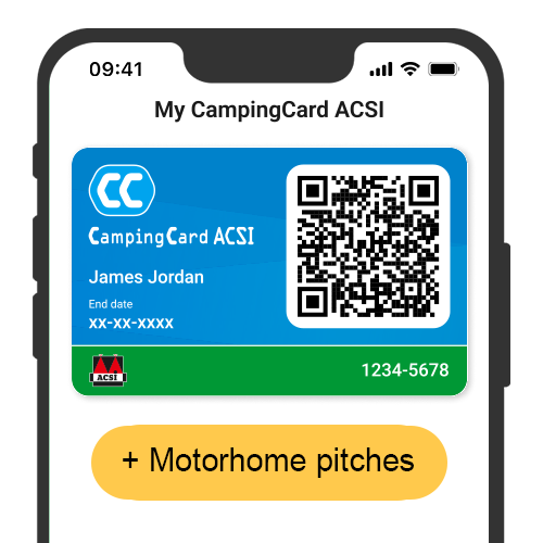 CampingCard ACSI Digital & Motorhome Pitches