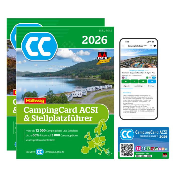 CampingCard ACSI & Stellplatzführer 202...