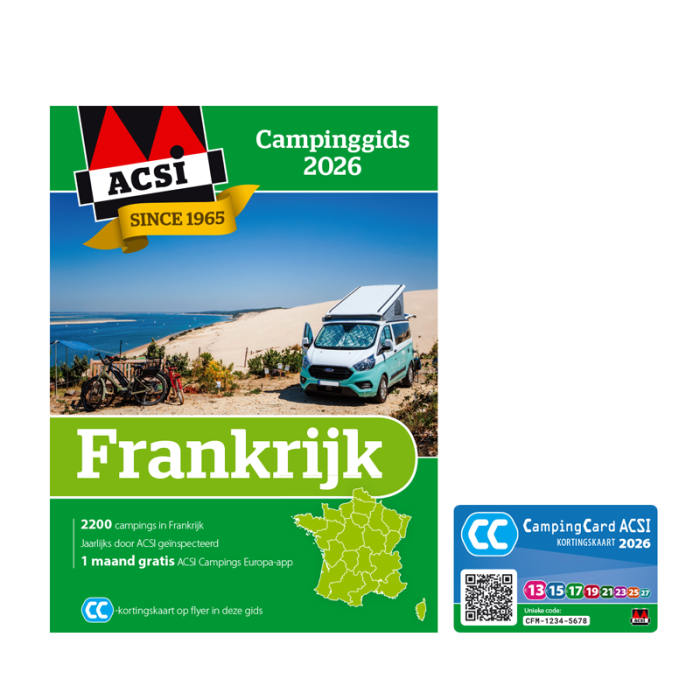 ACSI Campinggids Frankrijk