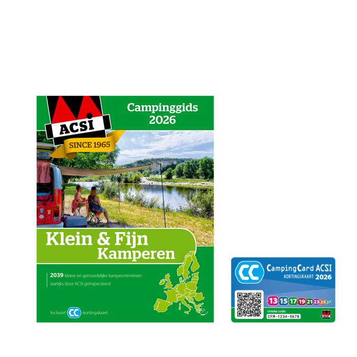 ACSI Klein & Fijn Kamperen-gids