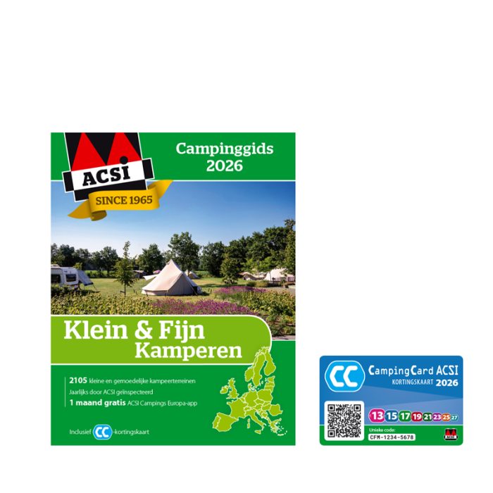 ACSI Klein & Fijn Kamperen-gids