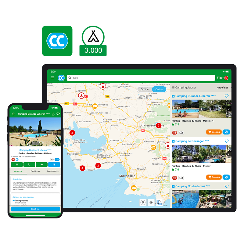 CampingCard ACSI app 2022